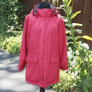 Red Lands End Coat